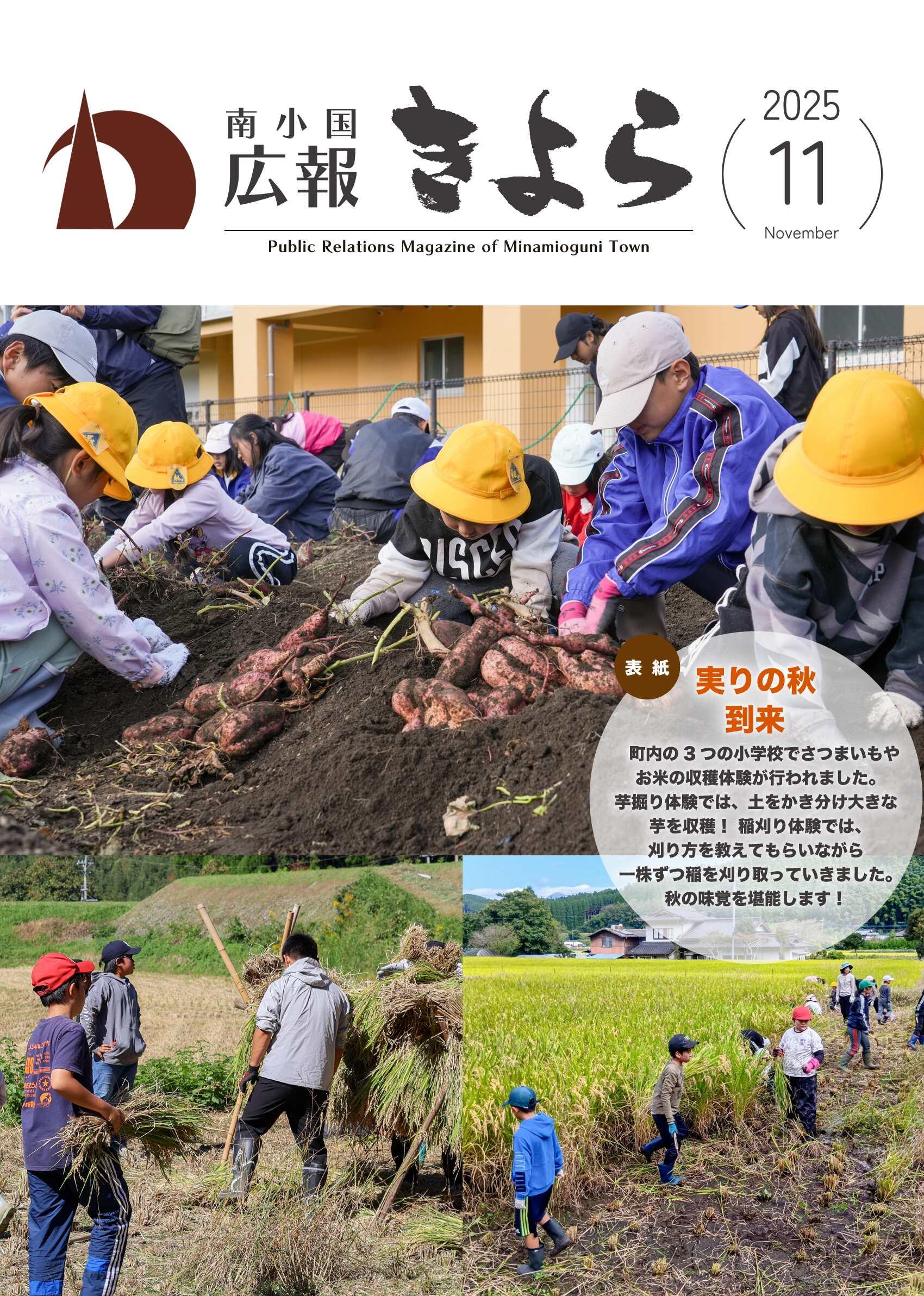 令和7年11月（第744号）の表紙